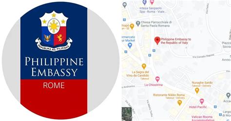Philippine Embassy in Italy .
